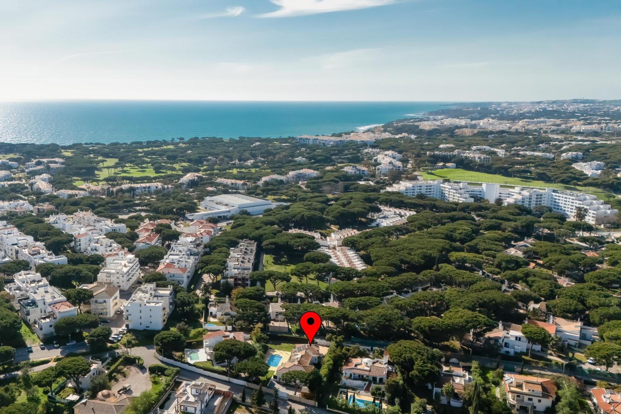 Exclusive Villa Toulouse With Pool In Falesia Algarve Albufeira Exterior foto
