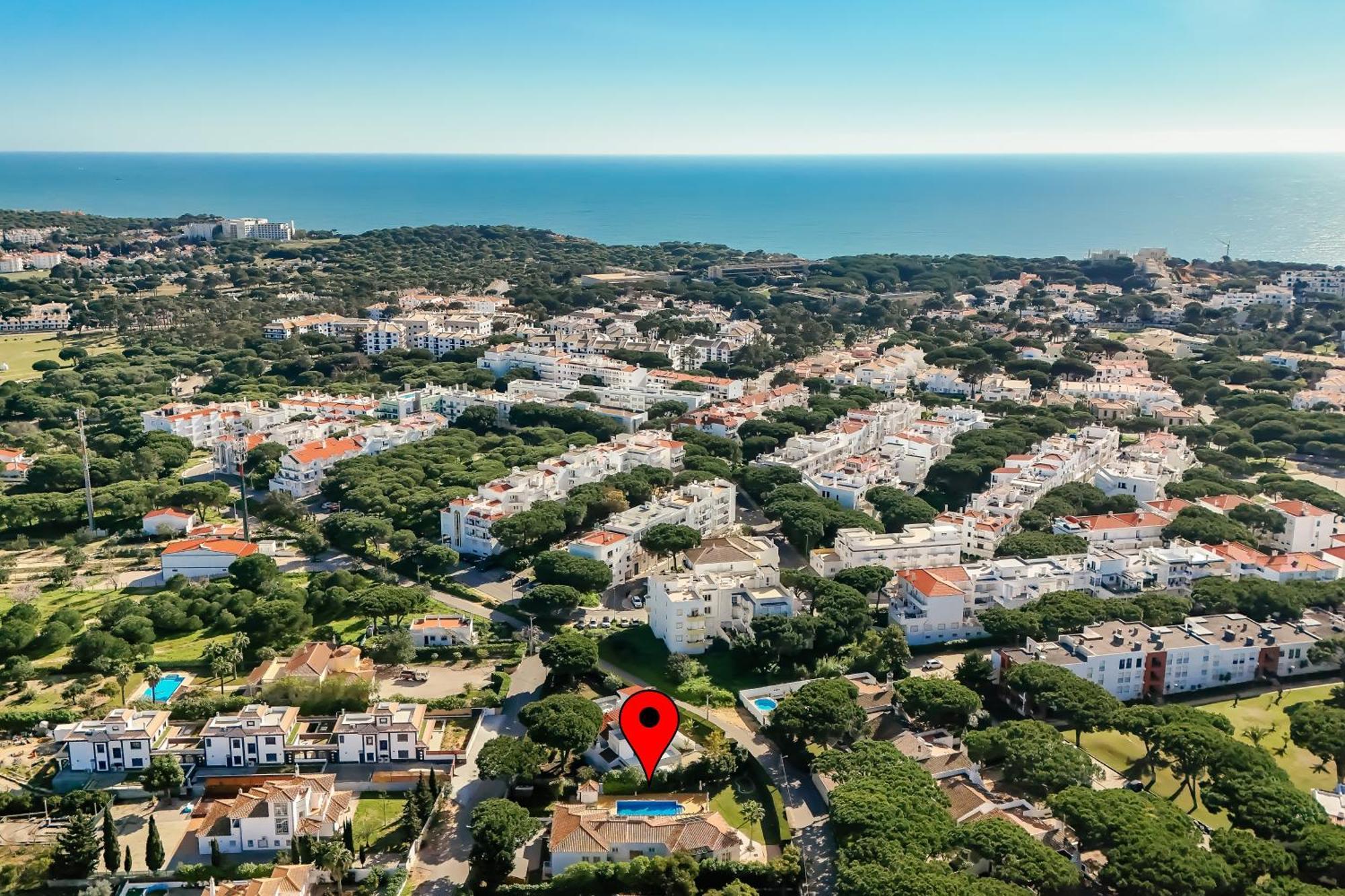Exclusive Villa Toulouse With Pool In Falesia Algarve Albufeira Exterior foto